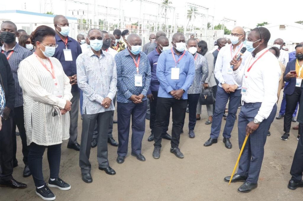 Bornito de Sousa visita Estação de Tratamento de Água de candelabro