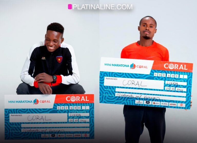 Vencedores da Primeira Edição da Mini Maratona CORAL recebem cheque de quatrocentos mil kwanzas