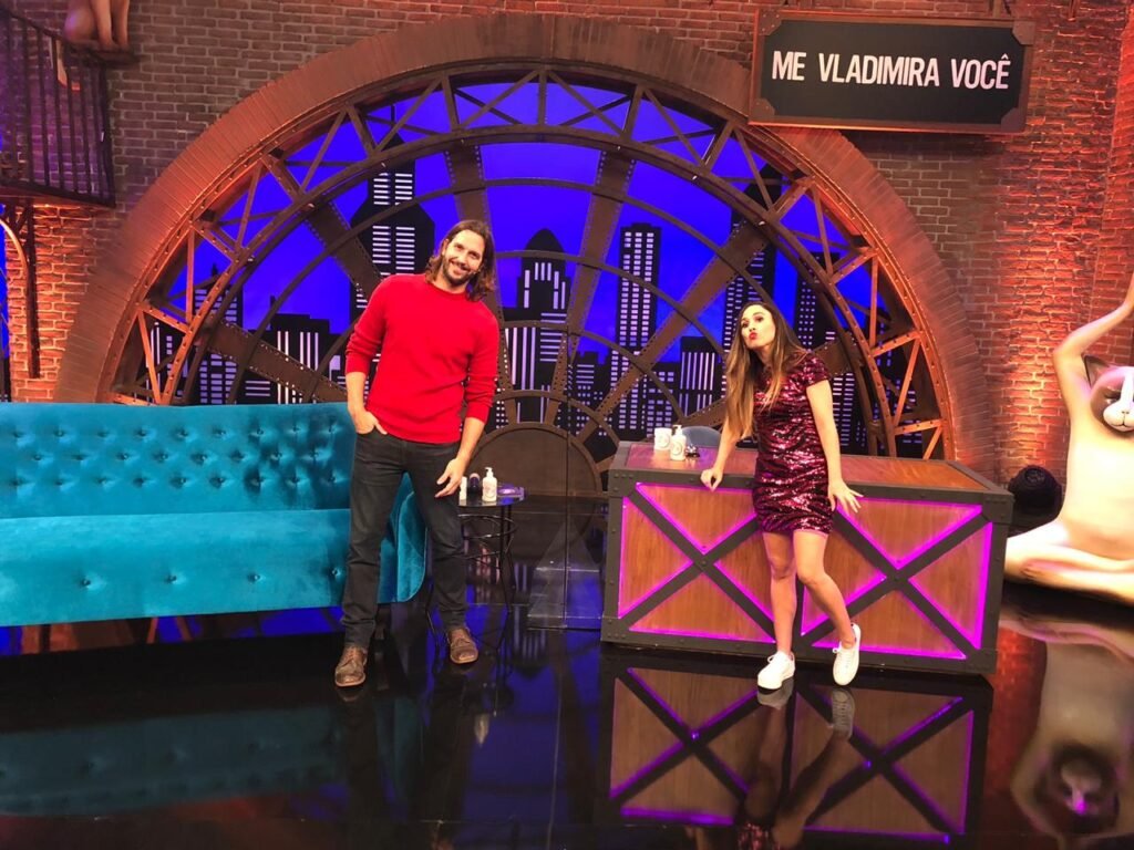 Tatá encerra a última temporada do Lady Night, na companhia do renomado actor Vladimir Brictha