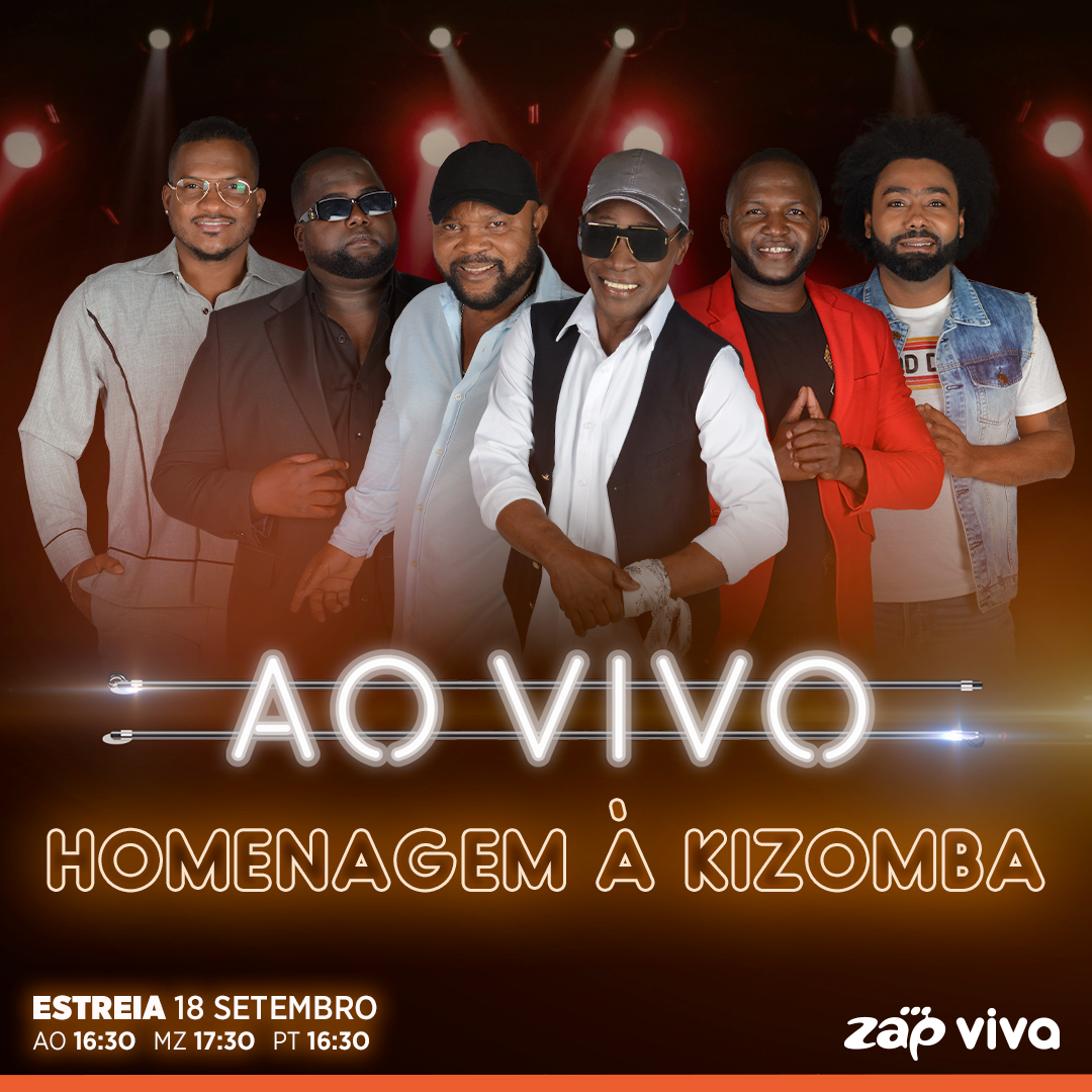 Homenagem à Kizomba” num encontro de gerações AO VIVO PlatinaLine