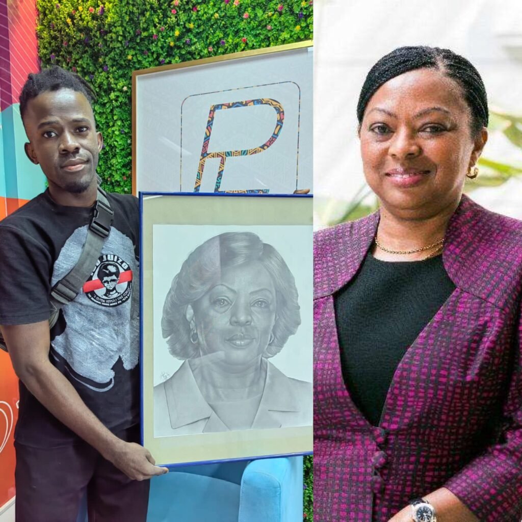 Artista Visual Virgílio Design apela para que Primeira-Dama Ana Dias Lourenço receba um quadro em sua homenagem