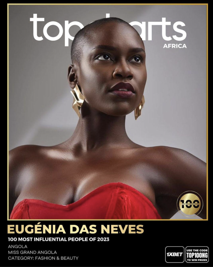 Eugénia das Neves entre as 100 pessoas mais influentes de 2023 pelo Top Charts África