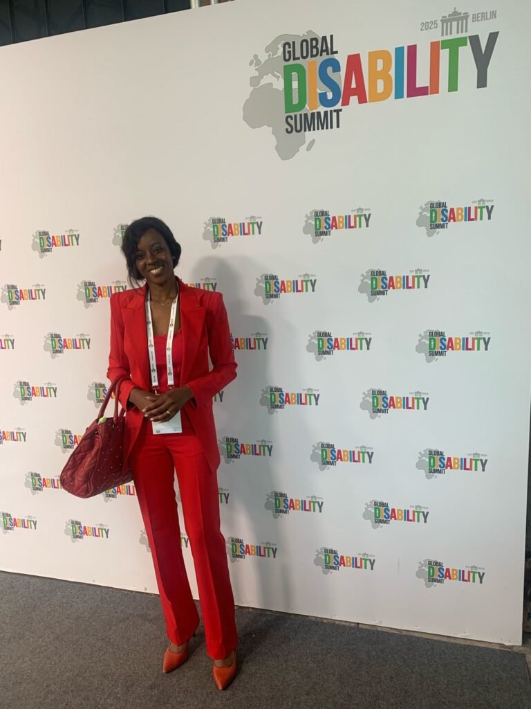 Angolana Nelma Matos Rua representa a Alemanha no Global Disability Summit 2025
