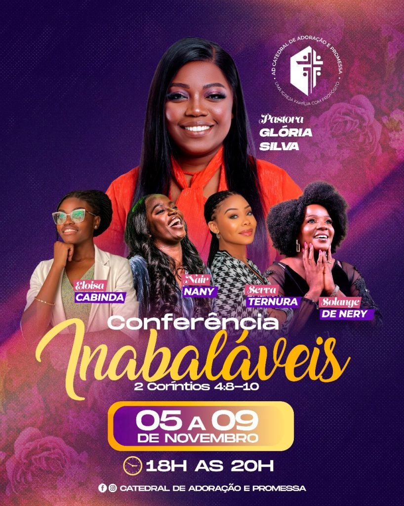 Catedral de Adoração e Promessa realiza Conferência “Inabaláveis” em novembro