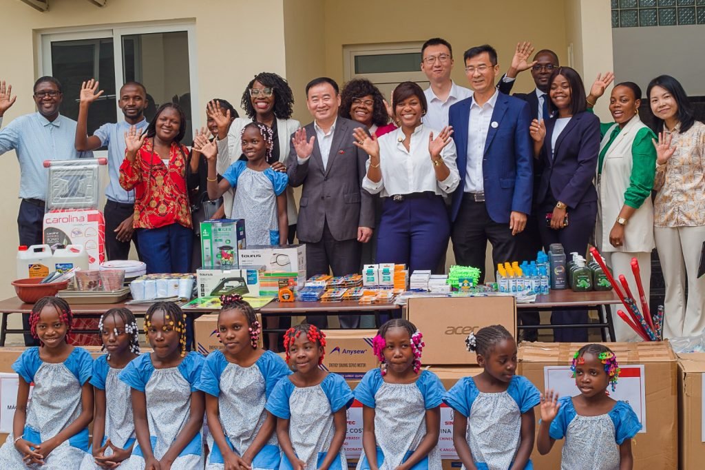 República Popular da China e Sinopec Angola reforçam compromisso social com doação ao Orfanato ASCA