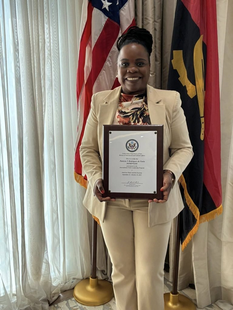 Patrícia Faria torna-se membro da comunidade internacional Visitor Leadership Program (IVLP) dos EUA